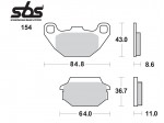 Τακάκια SBS 154HF (FA305)(FD269)